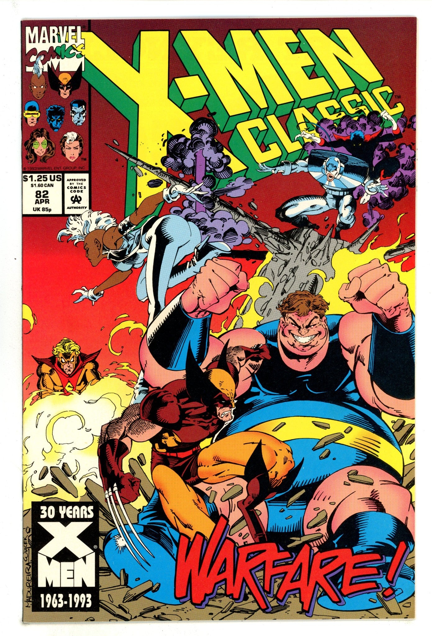 X-Men Classic 82 High Grade (1993) 