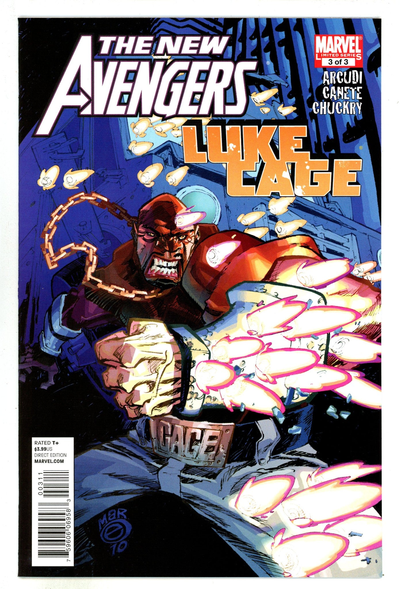 New Avengers: Luke Cage 3 High Grade (2010) 