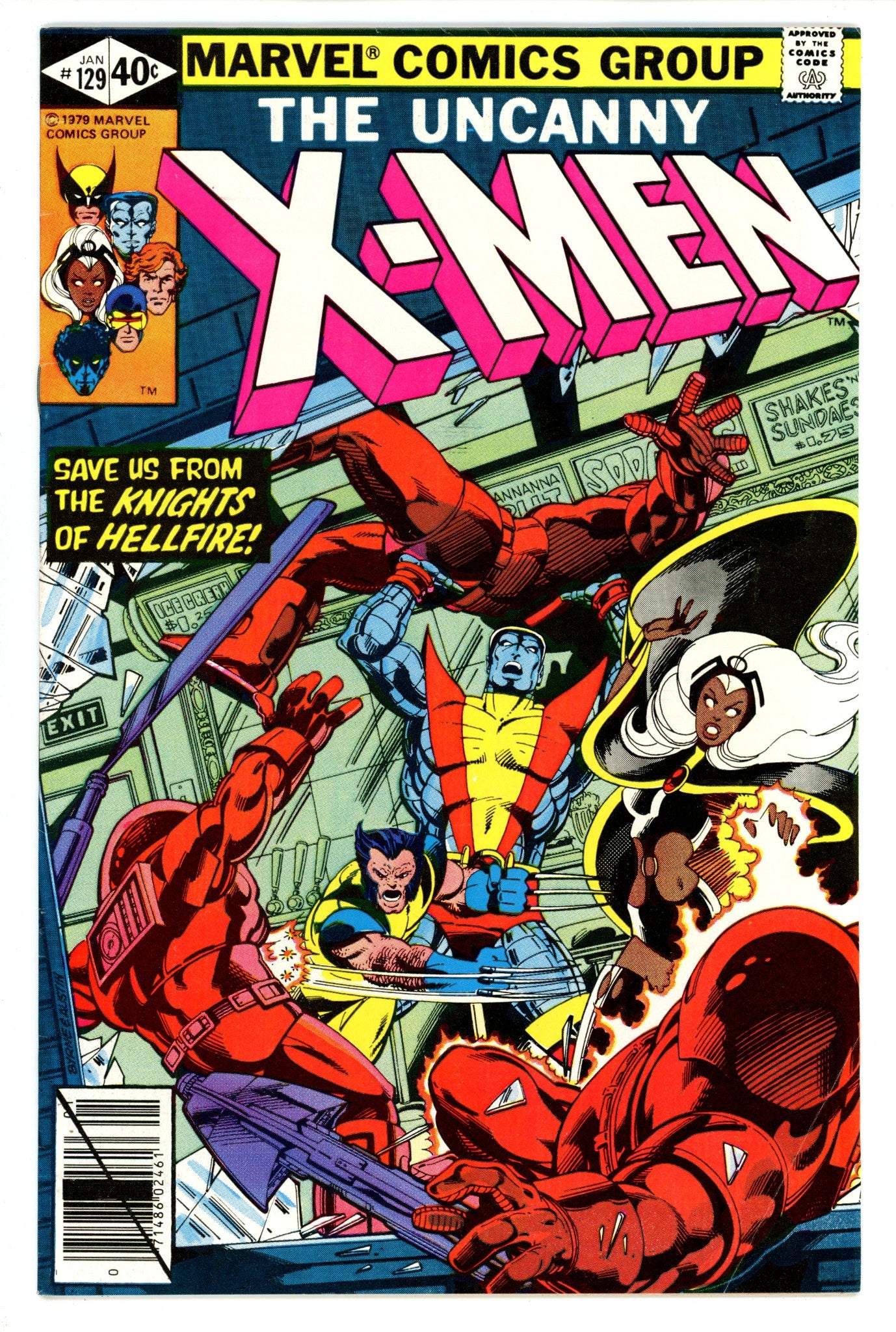The X-Men Vol 1 129 FN+ (6.5) (1980) 