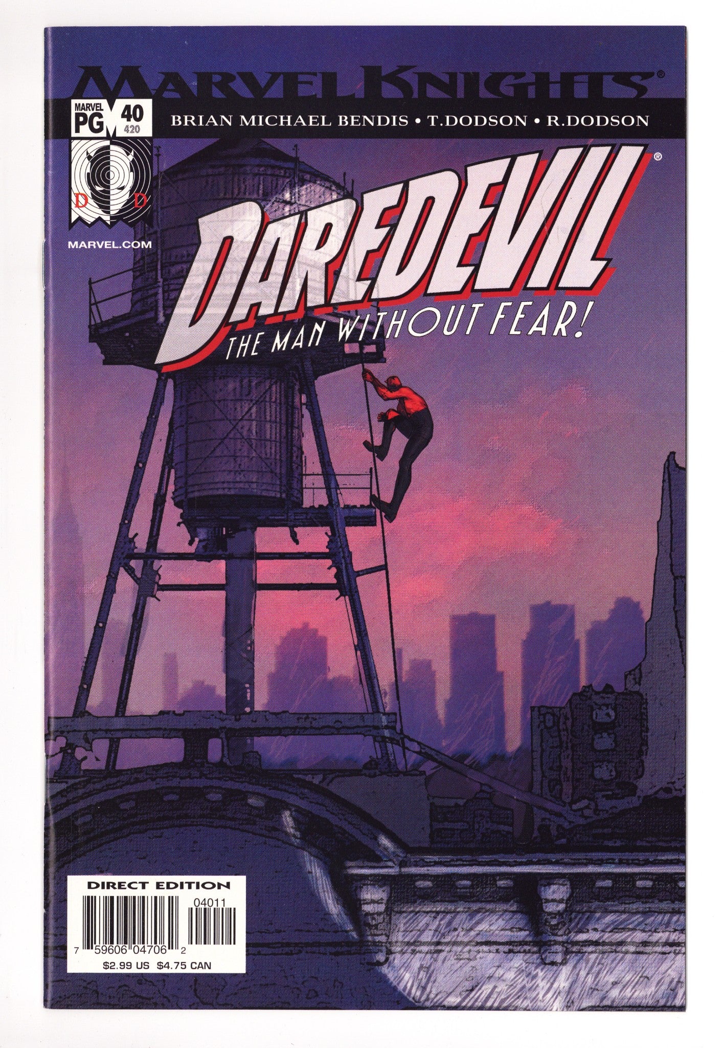 Daredevil Vol 2 40 (420) High Grade (2003) 