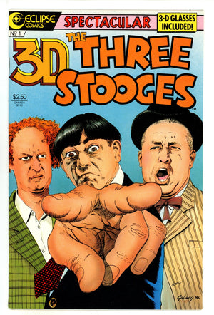Three-D Three Stooges 1 VF (8.0) (1986)