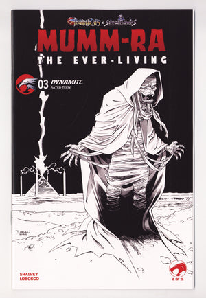 Mumm Ra The Ever Living 3 Shalvey B&W Variant (2026)