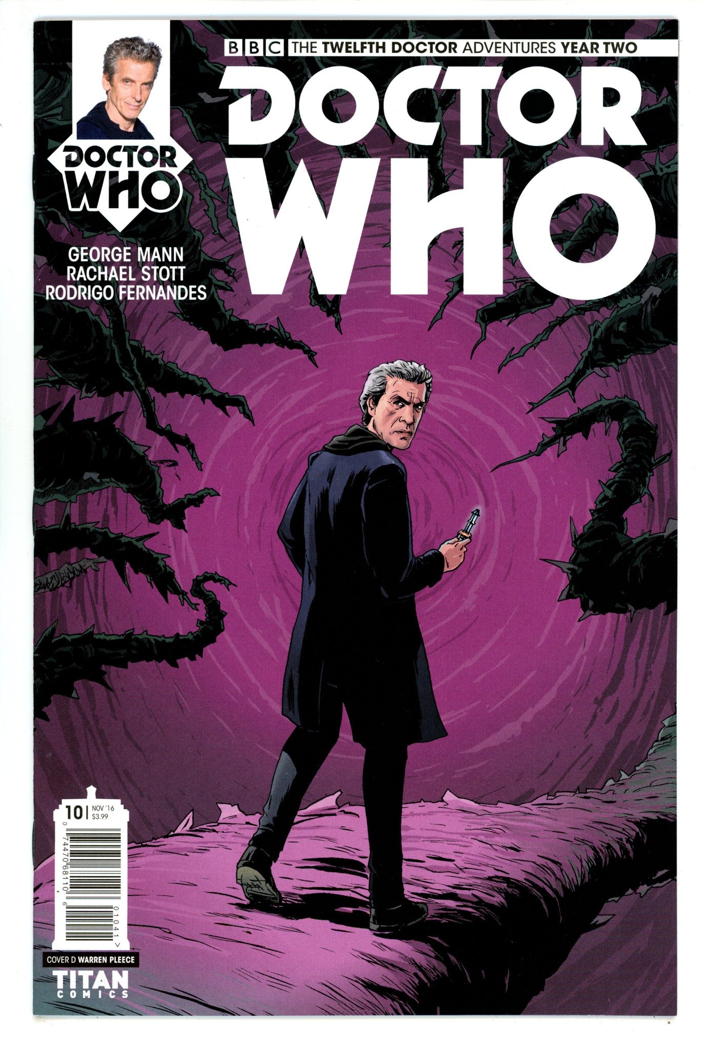 Doctor Who: The Twelfth Doctor Year Two 10 High Grade (2016) Pleece Variant 