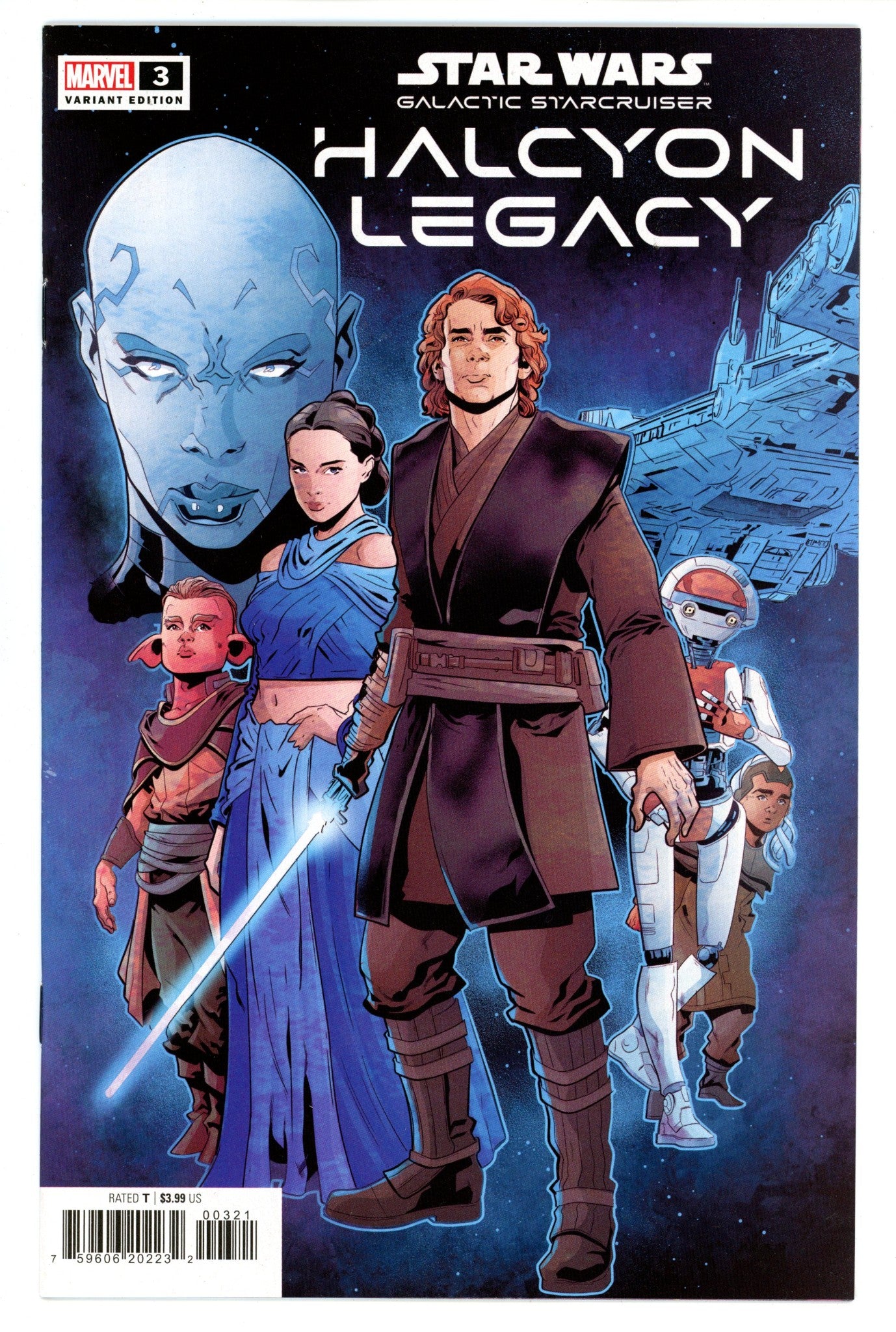 Star Wars: The Halcyon Legacy 3 High Grade (2022) Sliney Variant 