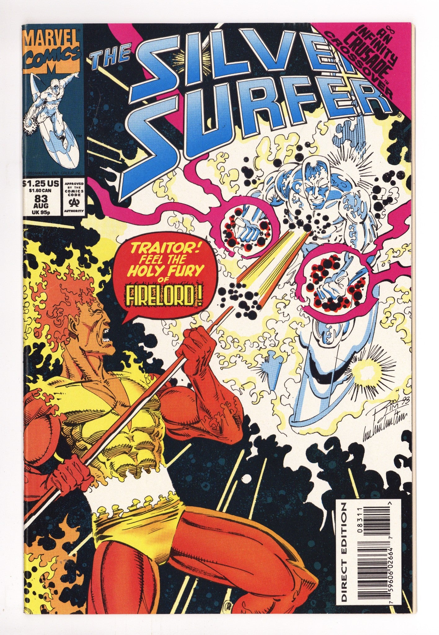 Silver Surfer Vol 3 83 High Grade (1993) 