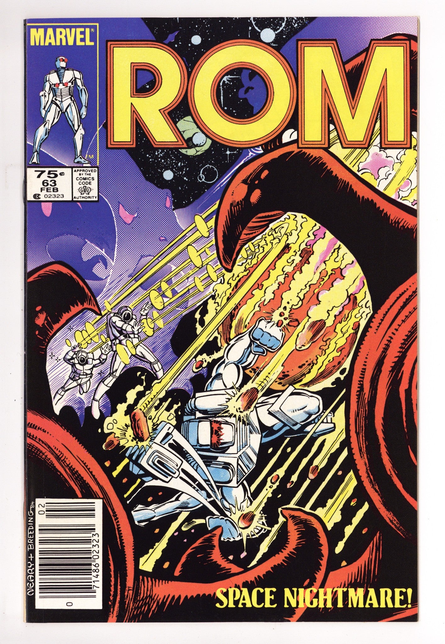 Rom Vol 1 63 Mid Grade (1985) Canadian Price Variant 