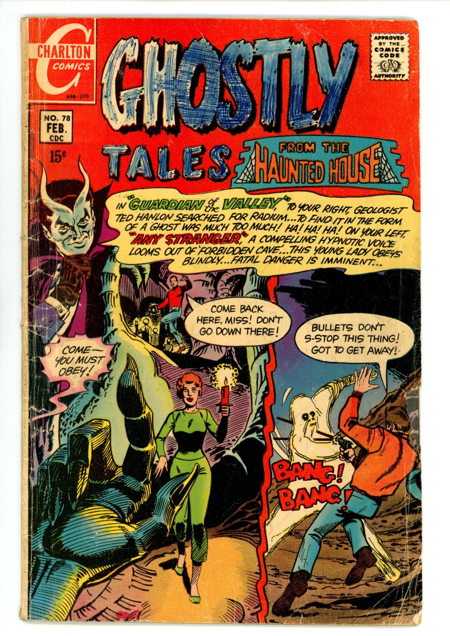Ghostly Tales 78 GD+ (2.5) (1970) 