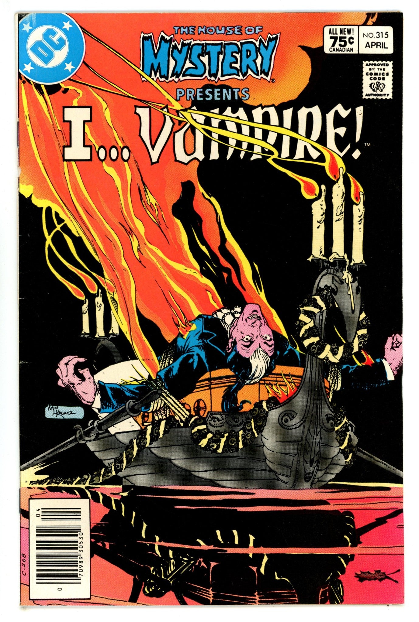 House of Mystery Vol 1 315 Canadian Variant VG+ (1983)