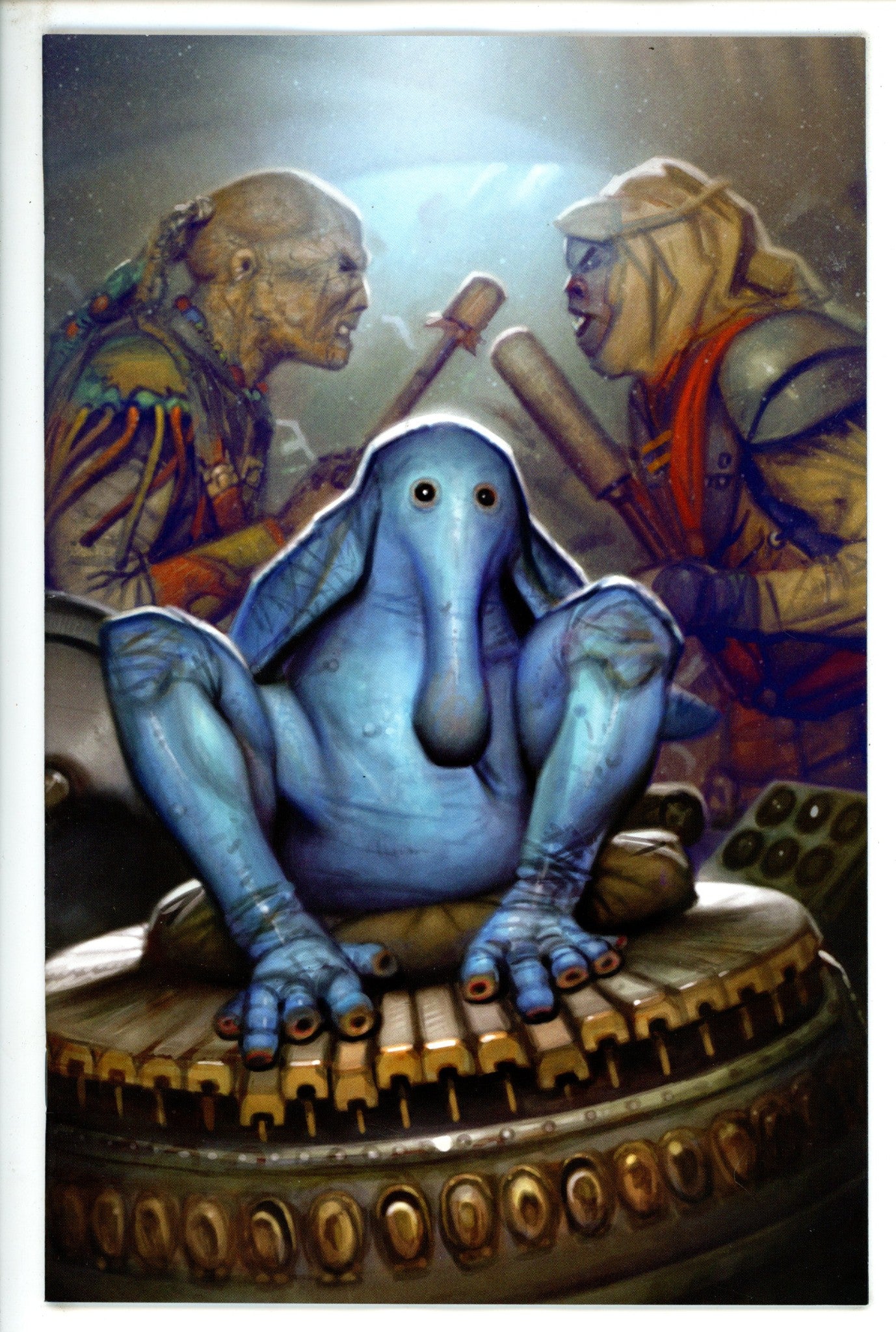 Star Wars Return Of Jedi Max Rebo 1 Brown Incentive Variant NM- (2023)