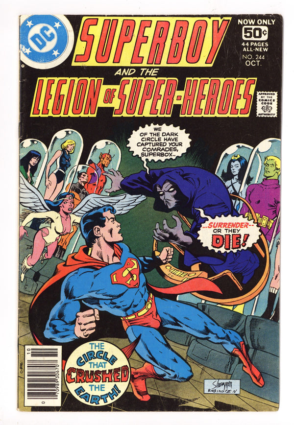 Superboy & the Legion of Super-Heroes Vol 1 244 Low Grade (1978)