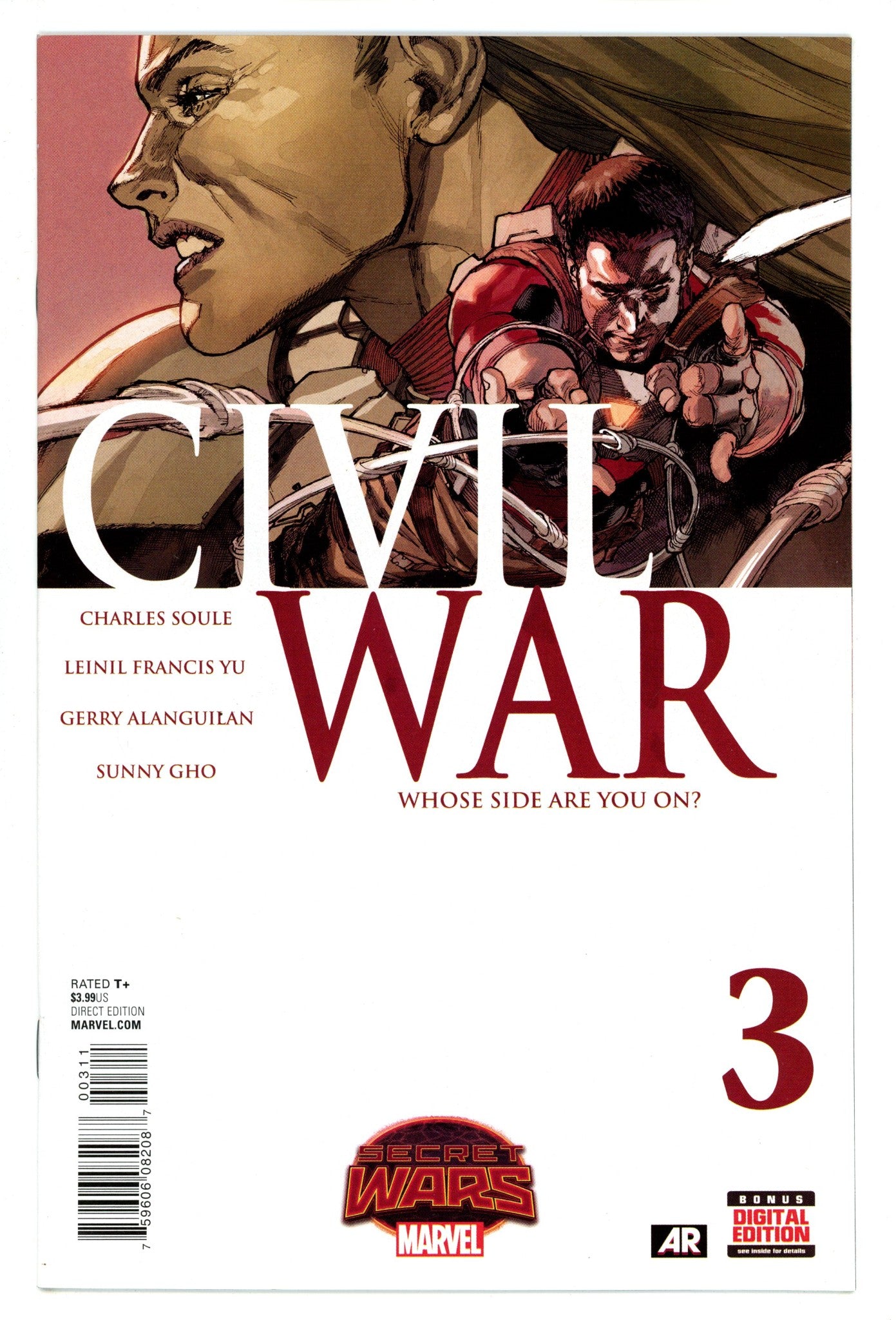 Civil War Vol 2 3  High Grade   (2015)        