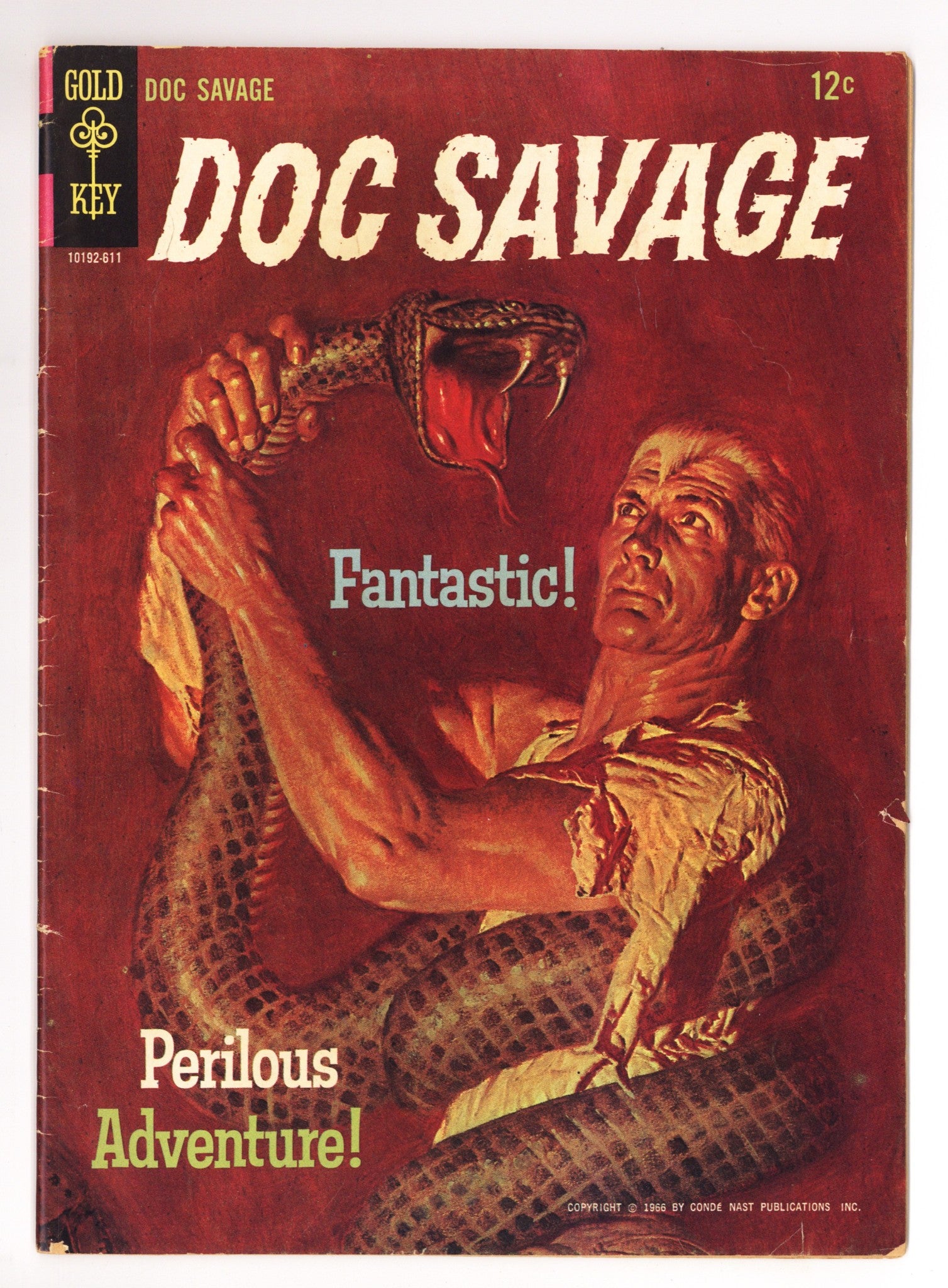 Doc Savage 1 VG/FN (5.0) (1966) 