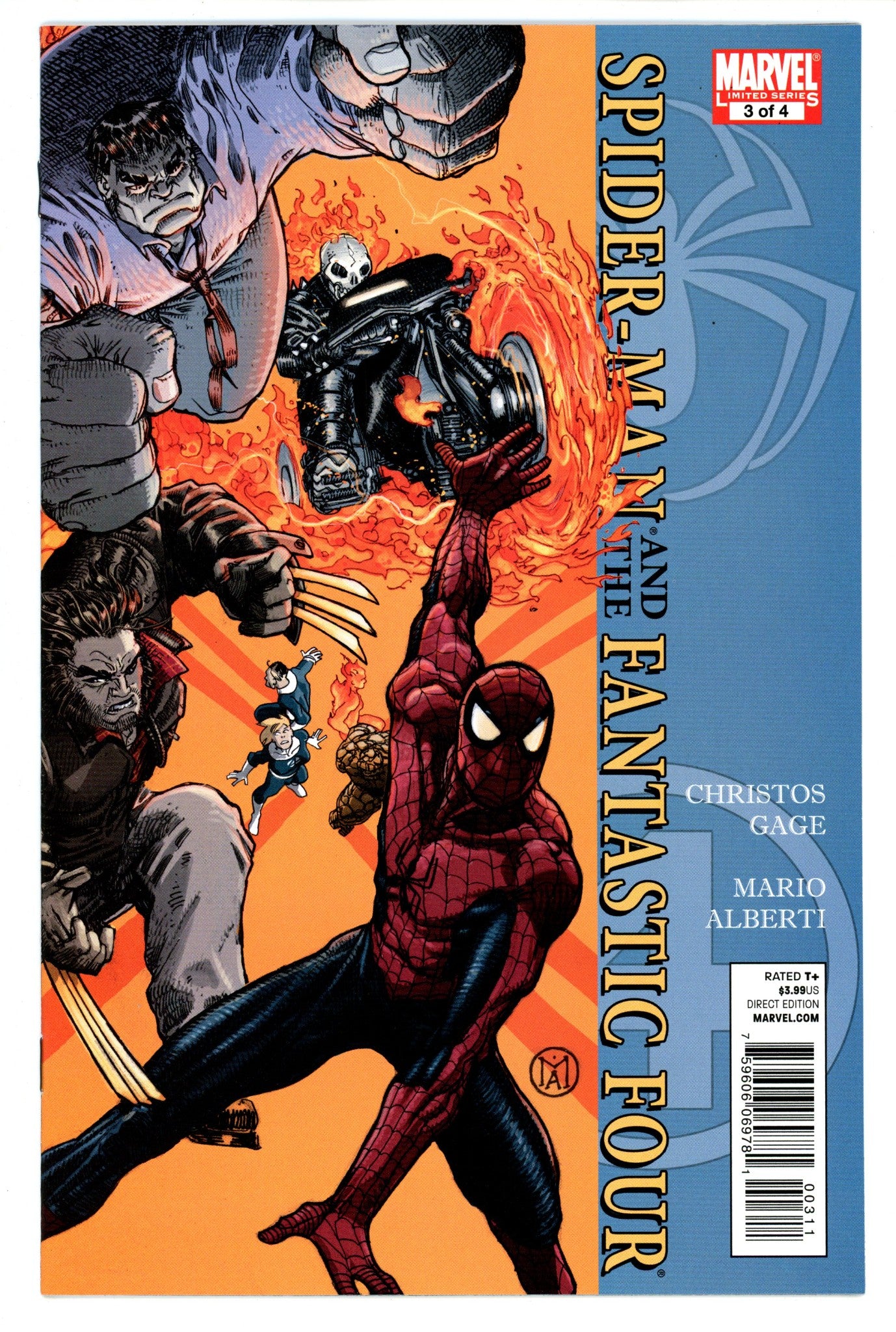 Spider-Man / Fantastic Four 3 High Grade (2010) 