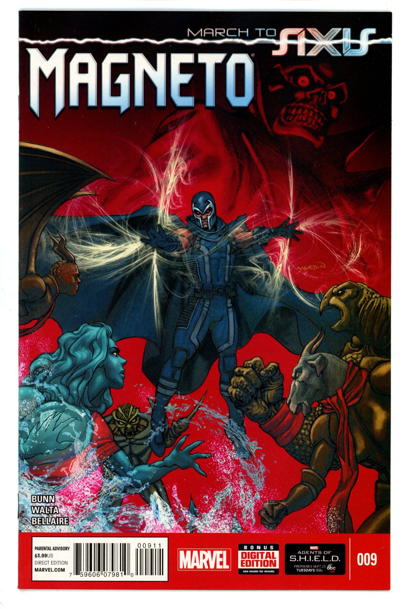 Magneto Vol 3 9 High Grade (2014) 