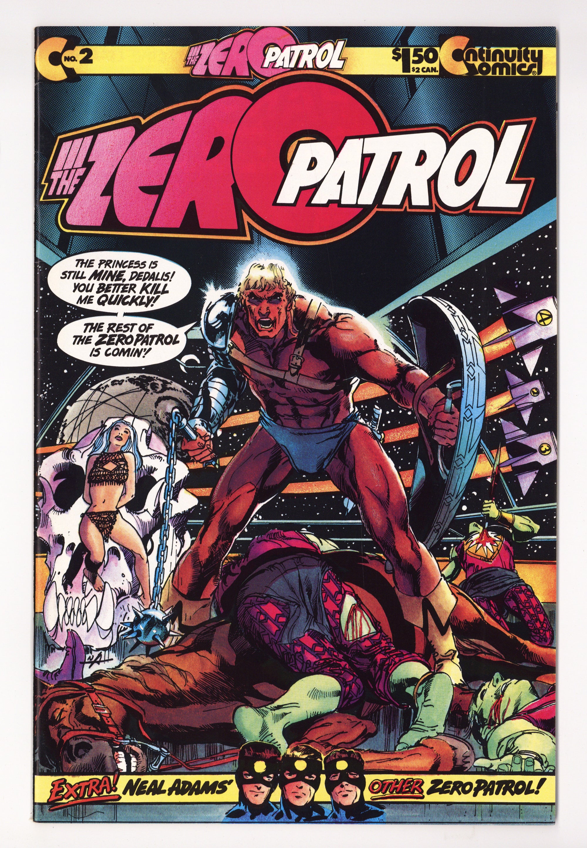 Zero Patrol Vol 1 2 High Grade (1985) 