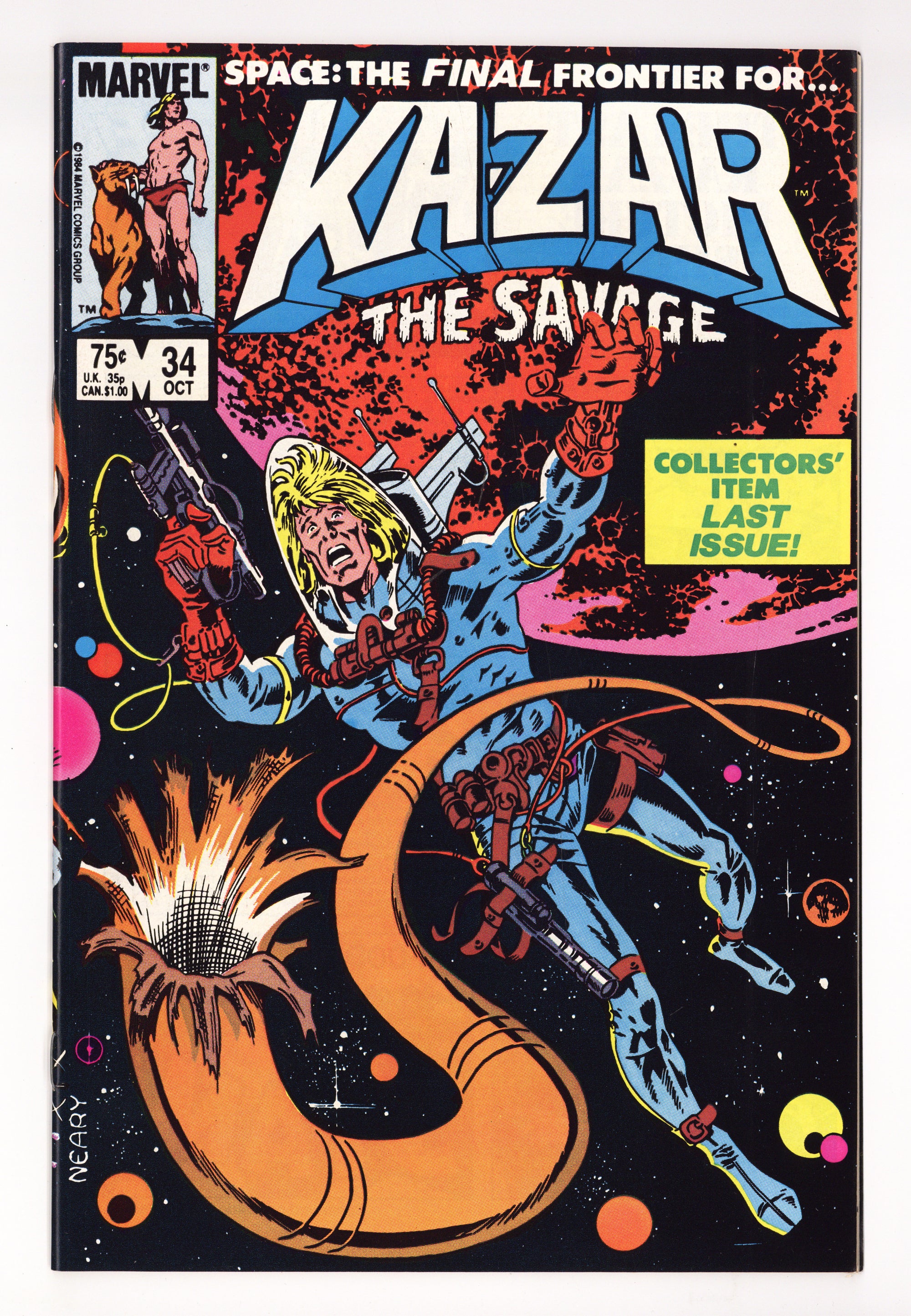 Ka-Zar the Savage Vol 3 34 High Grade (1984) 