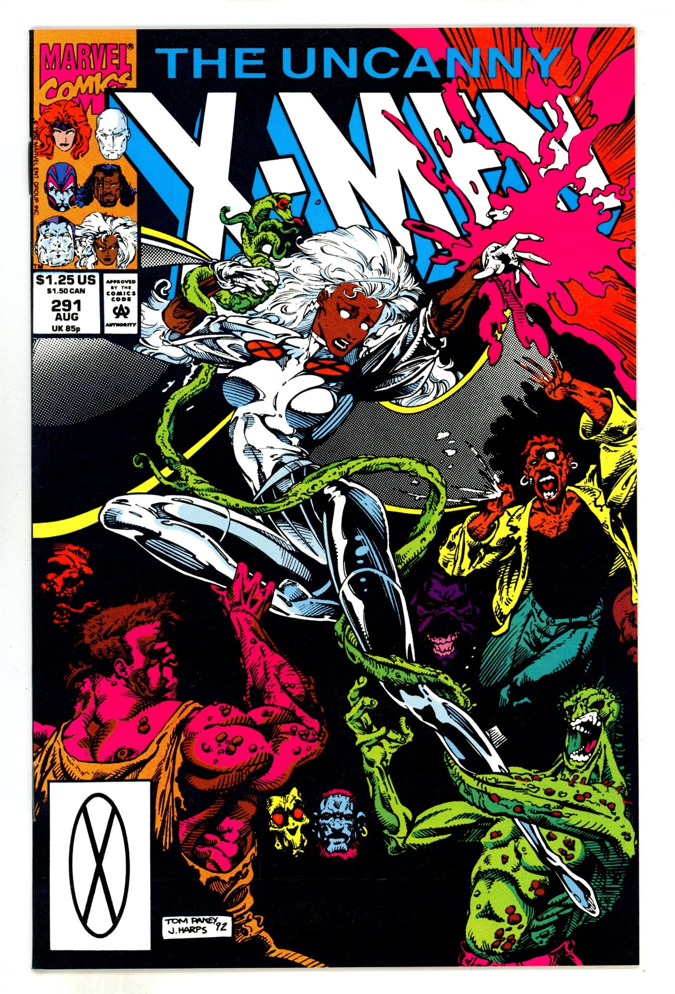 The Uncanny X-Men Vol 1 291  High Grade  (1992)  