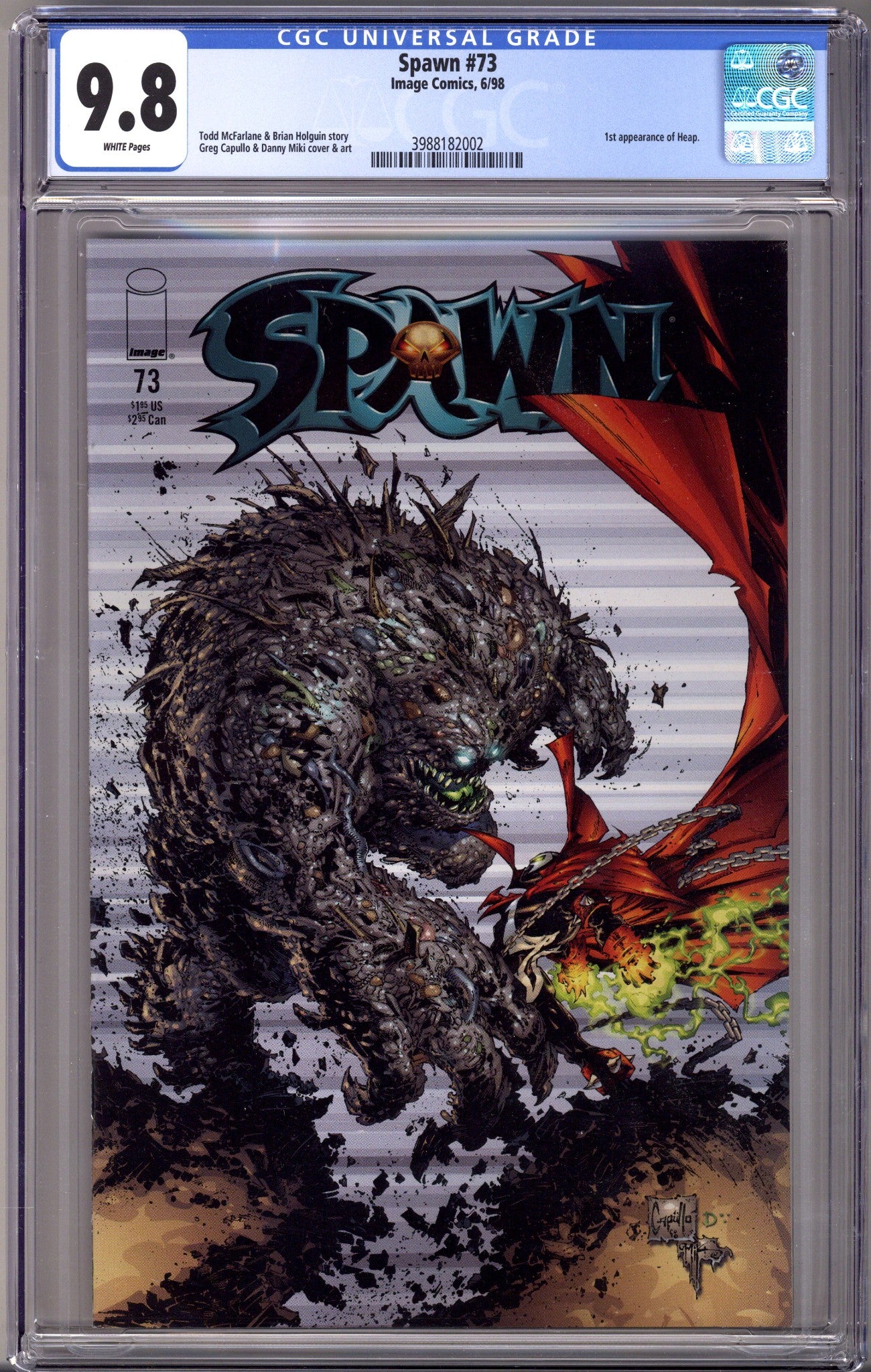 Spawn 73 CGC 9.8 (NM/M) (1998)