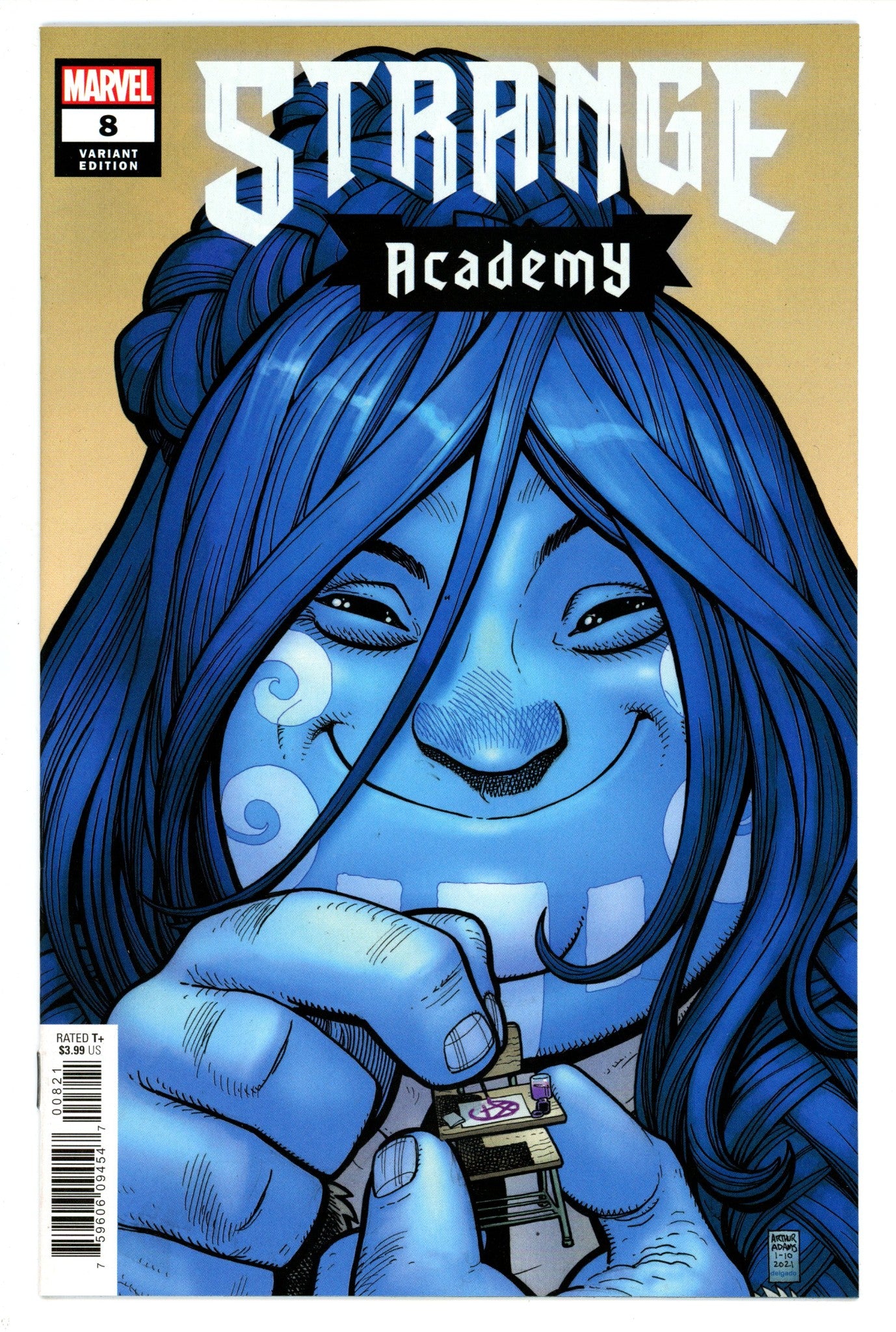 Strange Academy Vol 1 8 High Grade (2021) Adams Variant 