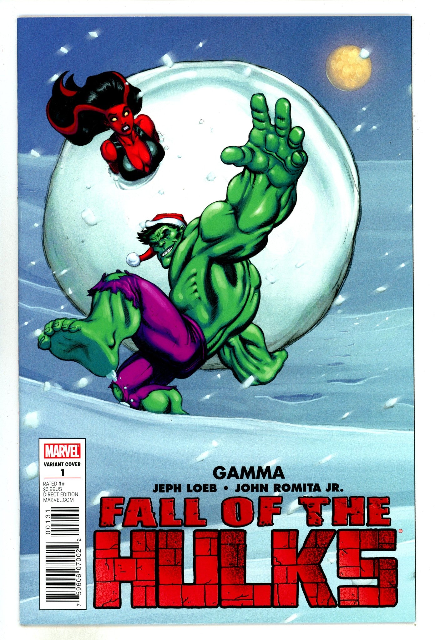 Fall of the Hulks: Gamma 1 High Grade (2010) McGuinness Variant 