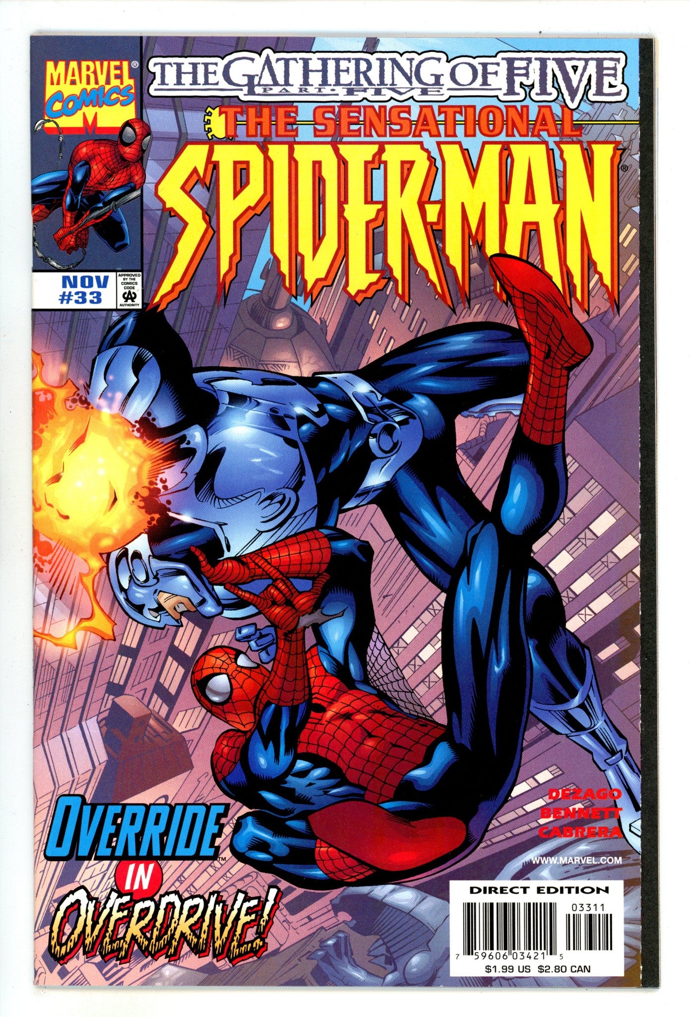 The Sensational Spider-Man Vol 1 33 High Grade (1998) 