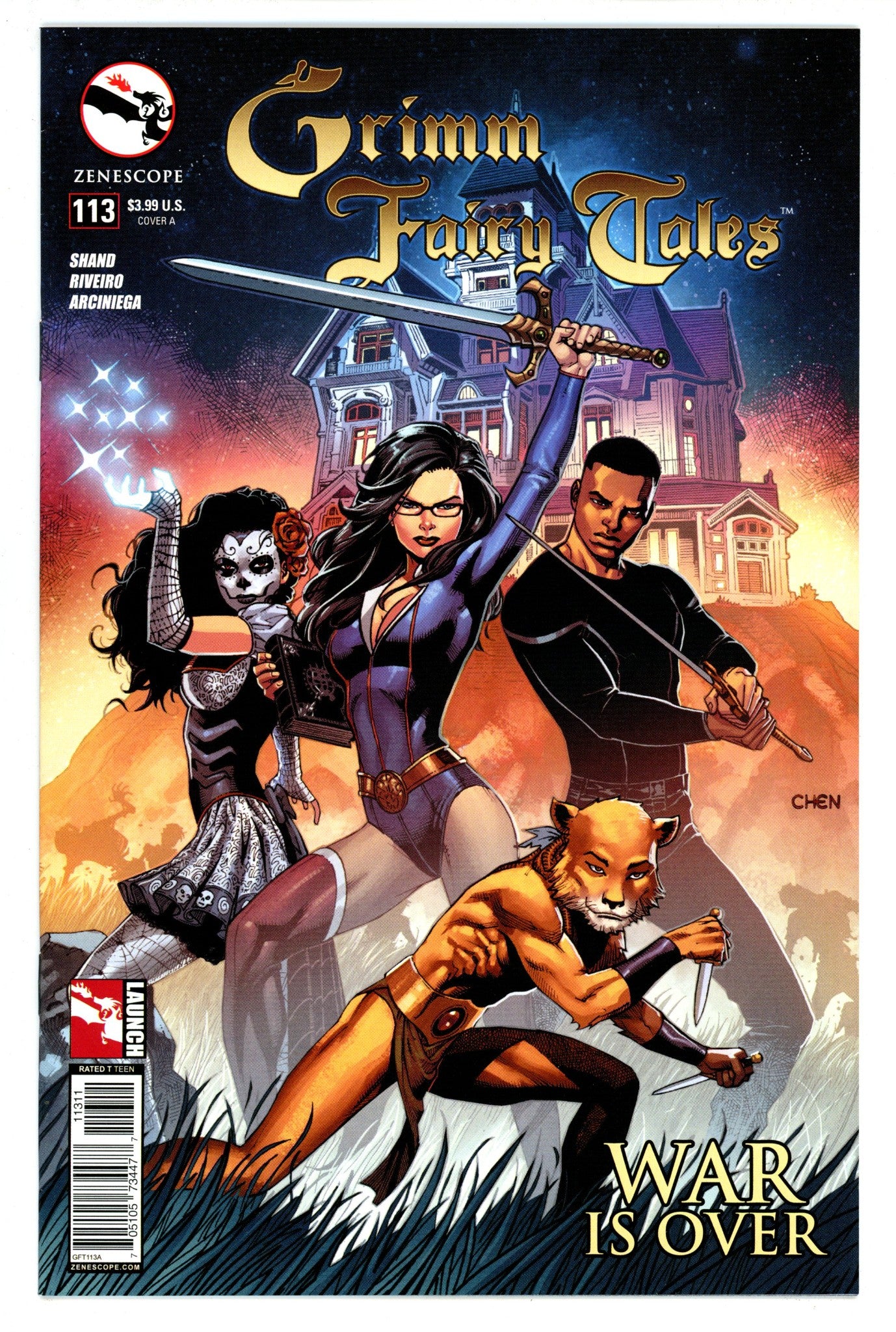Grimm Fairy Tales Vol 1 113 Mid Grade (2015) 