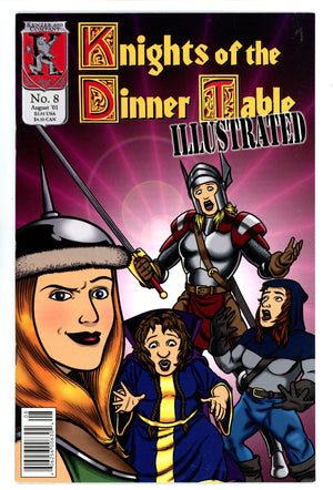 Knights of the Dinner Table Illustrated 8 Mid Grade (2001)