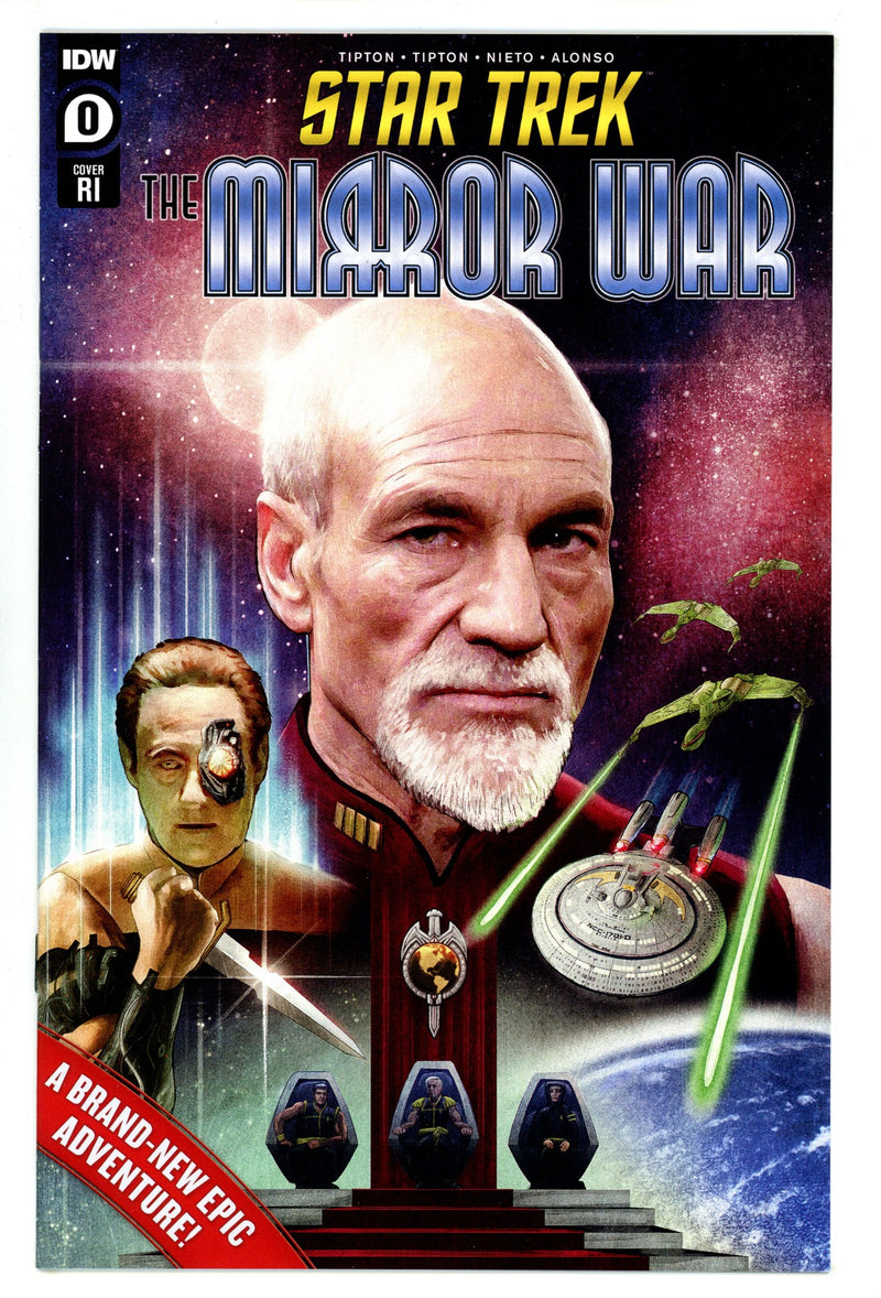 Star Trek: The Mirror War 0 NM- (9.2) (2021) Ralston Incentive Variant 