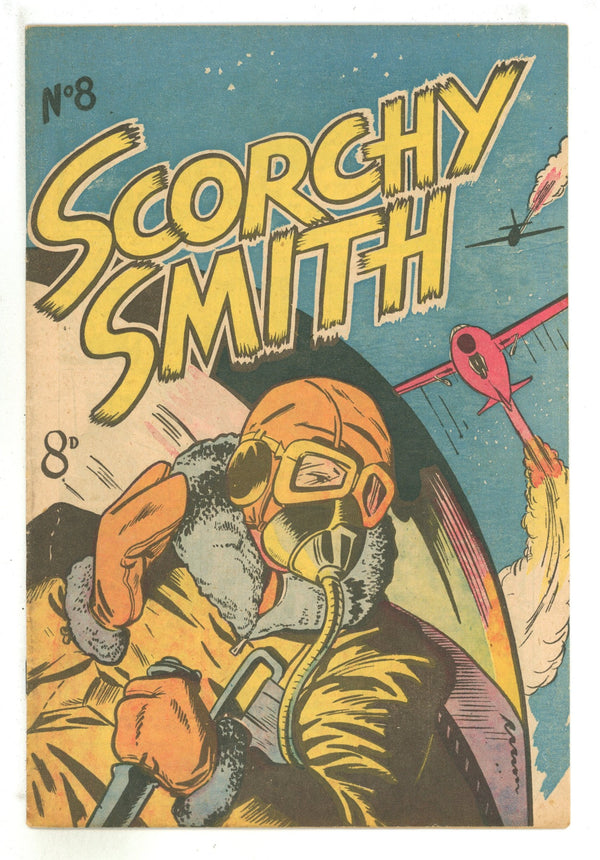 Scorchy Smith 8 FN/VF (7.0) (1950)