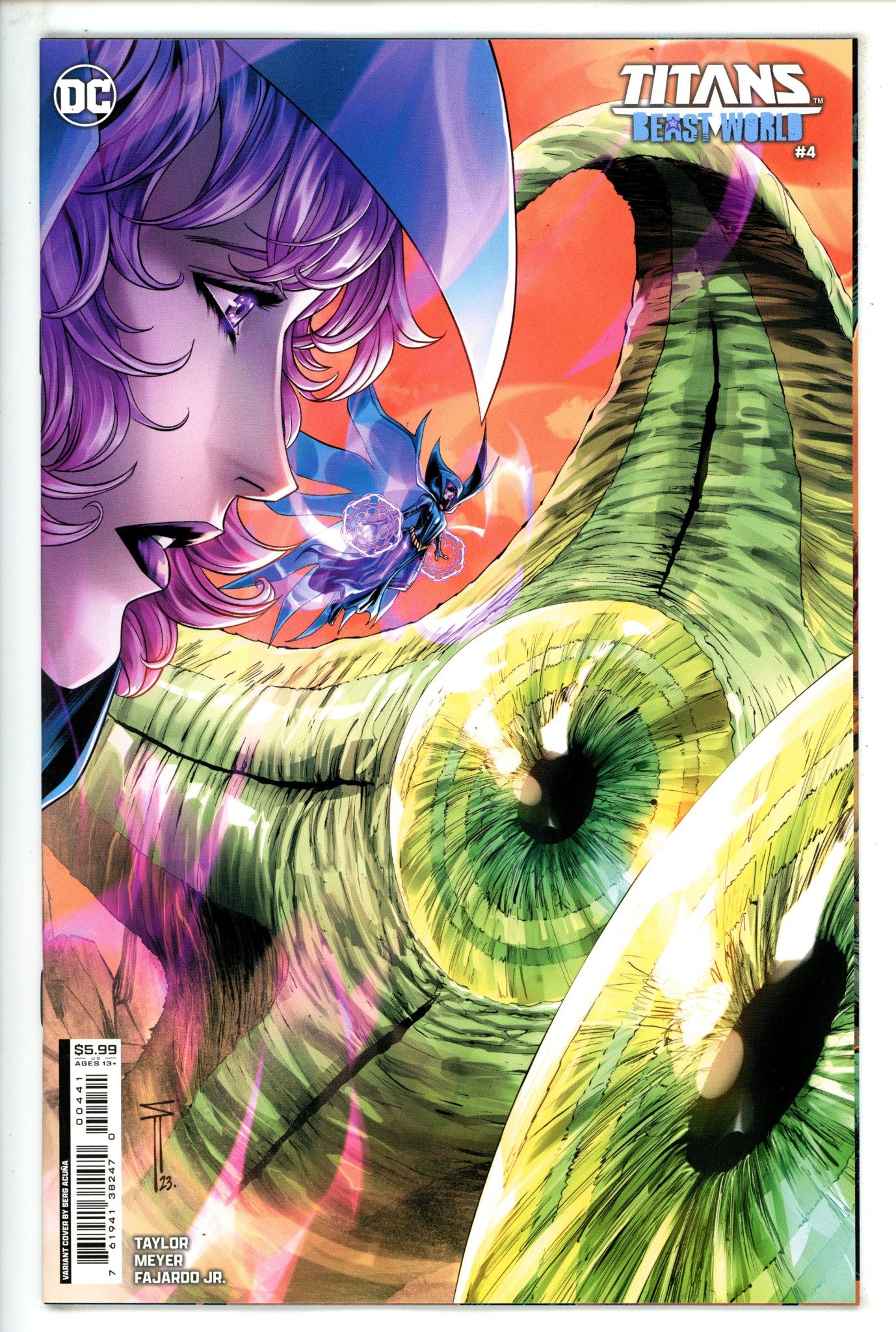 Titans Beast World 4 Acuna Variant (2024)