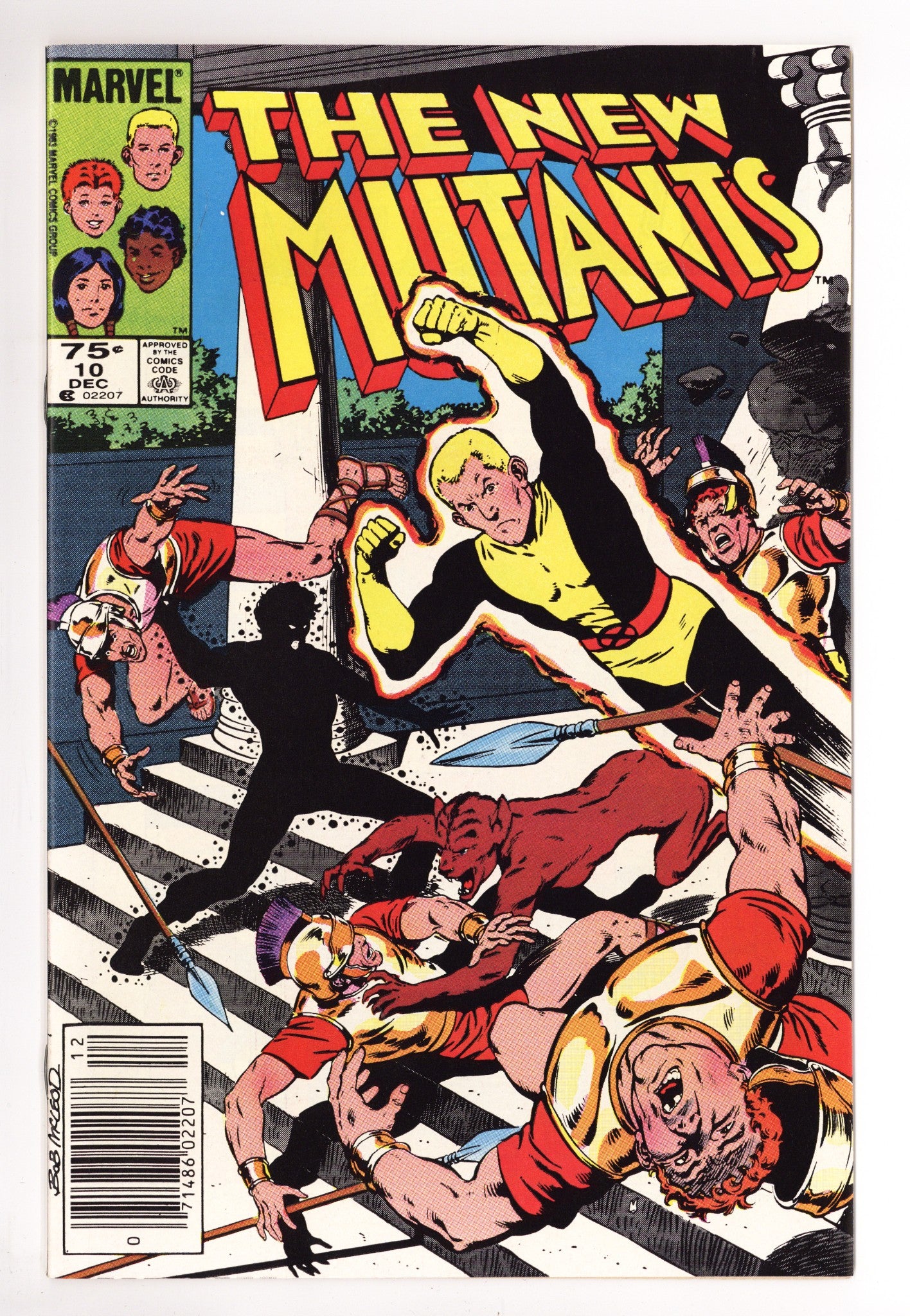 The New Mutants Vol 1 10 NM- (9.2) (1983) Canadian Price Variant 