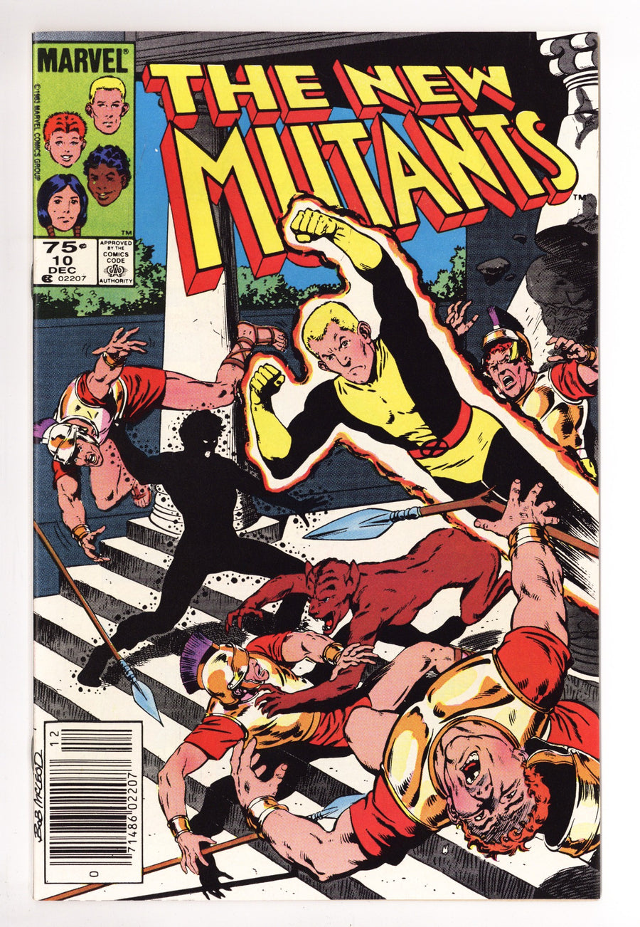 The New Mutants Vol 1 10 NM- (9.2) (1983) Canadian Price Variant 
