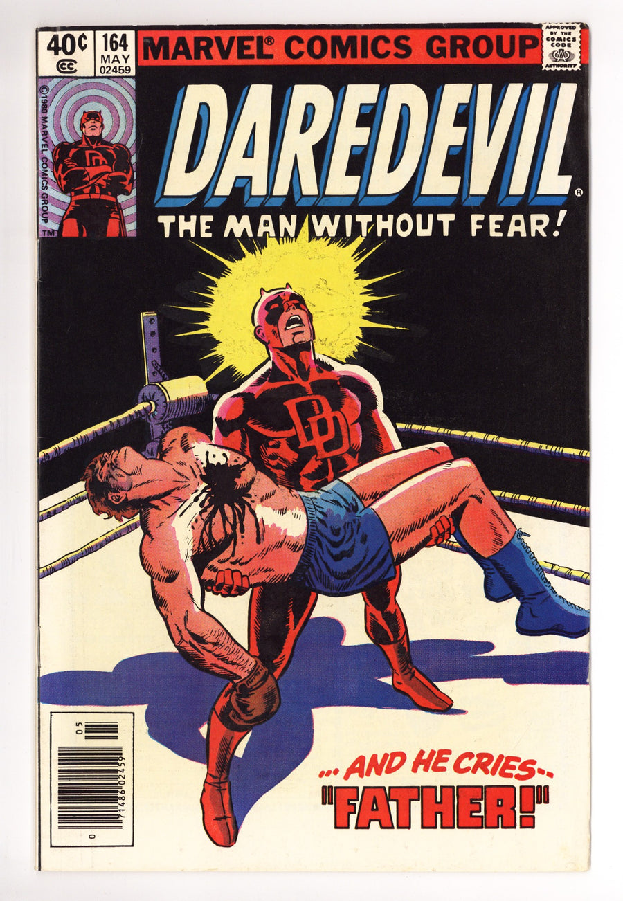 Daredevil Vol 1 164 Low Grade (1980) Newsstand 