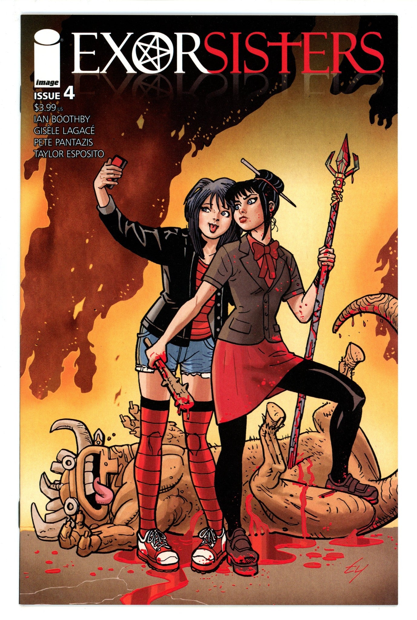 Exorsisters 4 High Grade (2019) Templeton Variant 