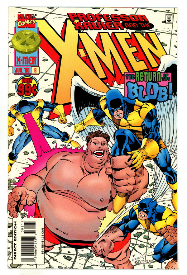 Professor Xavier and the X-Men 8 High Grade (1996)