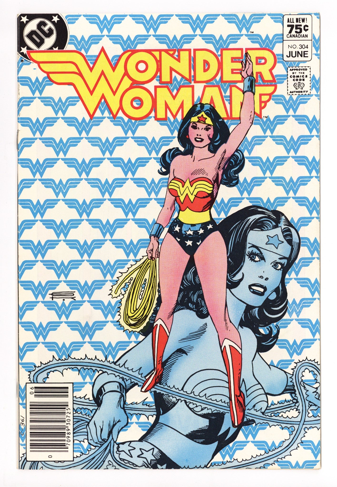 Wonder Woman Vol 1 304 VF (8.0) (1983) Canadian Price Variant 