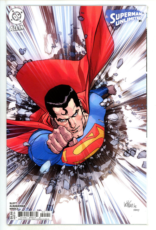 Superman Unlimited 1 Yu Variant (2025)