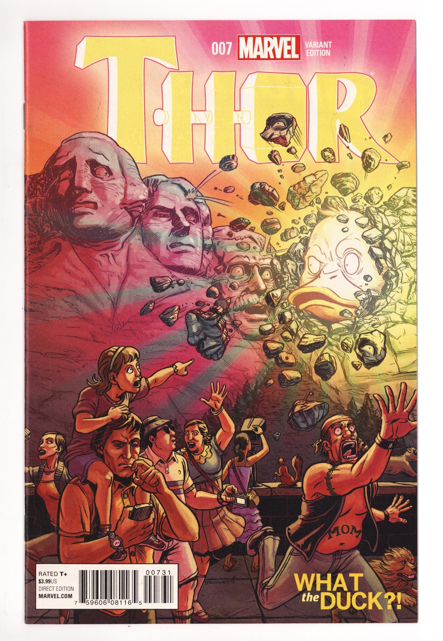 Thor Vol 4 7  High Grade   (2015) Browne     Variant  