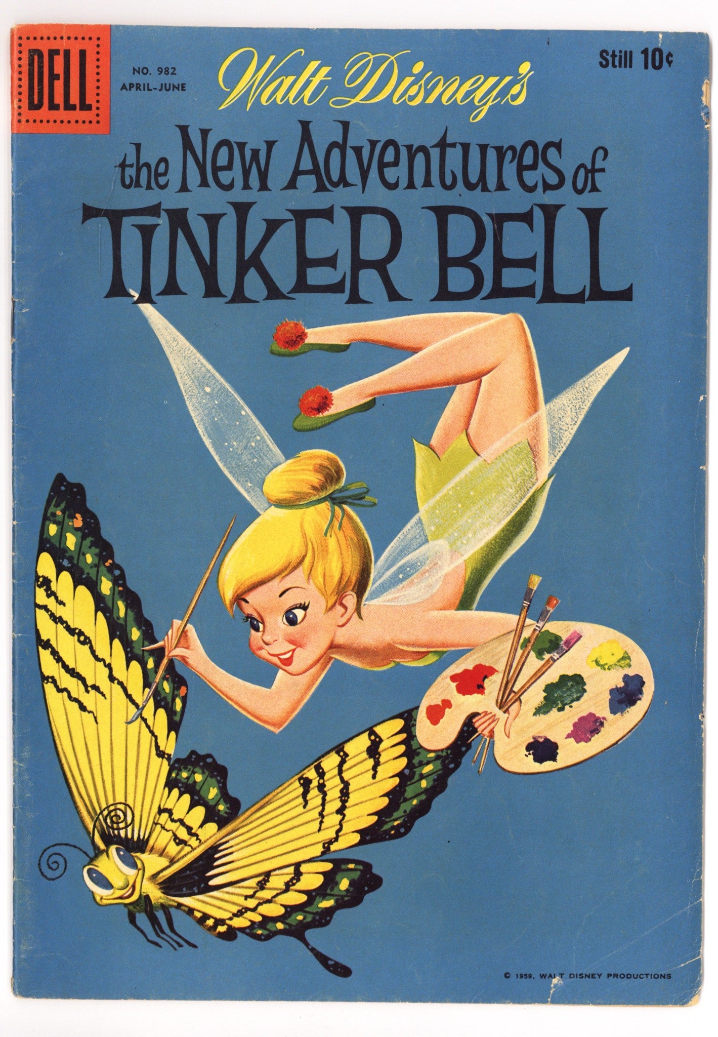 Four Color Vol 2 982 VG (4.0) Tinker Bell (1959) 