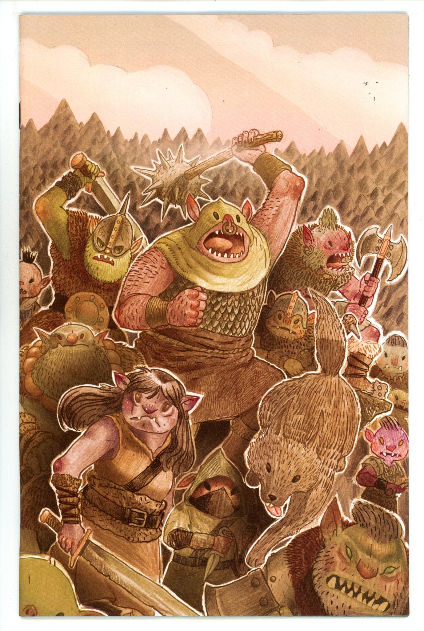 Orcs The Gift  4 Rossydoesdrawings  Virgin Incentive Variant VF/NM  (2024)