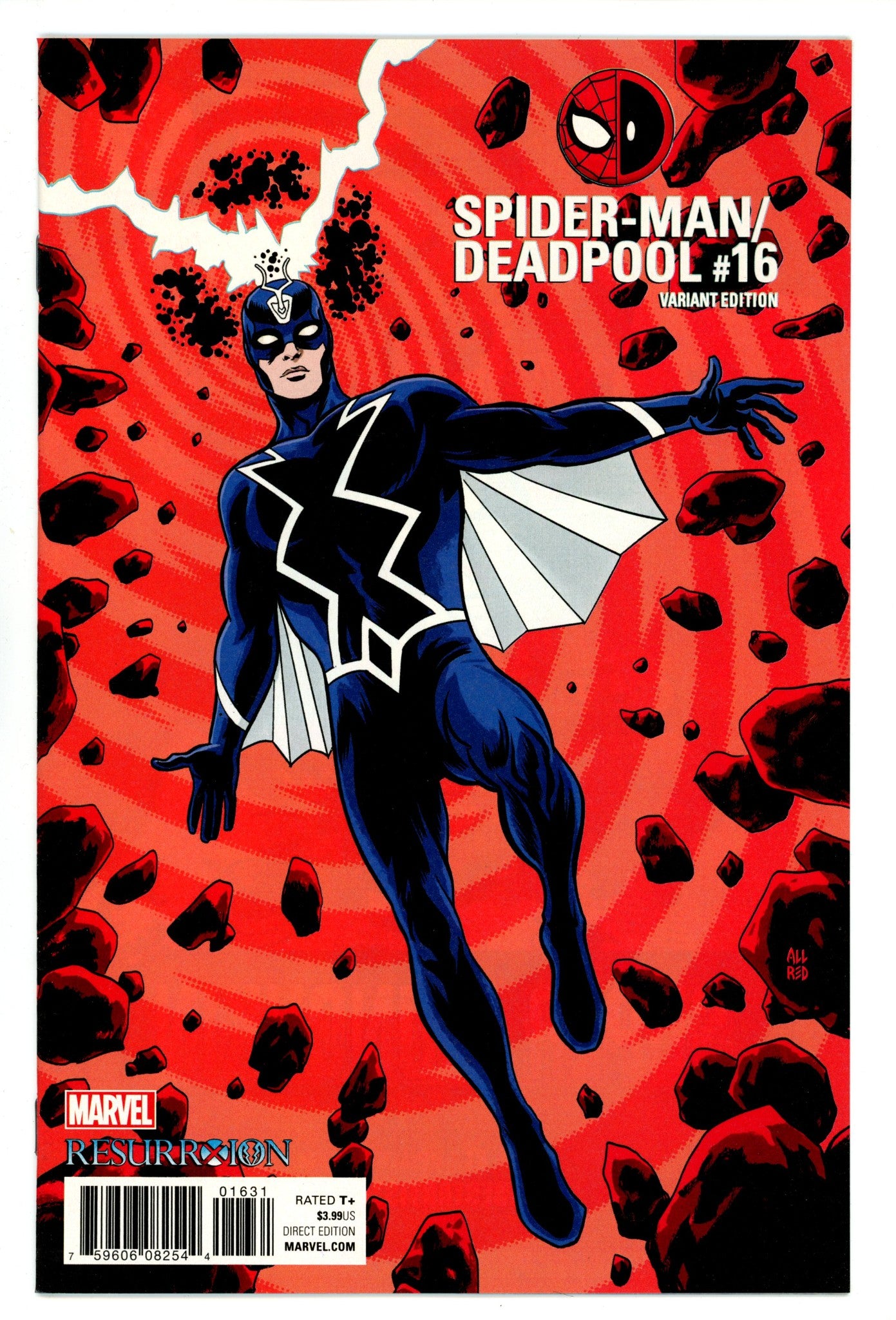 Spider-Man / Deadpool 16 High Grade (2017) Allred Variant 