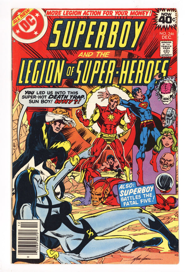 Superboy & the Legion of Super-Heroes Vol 1 246 Low Grade (1978)