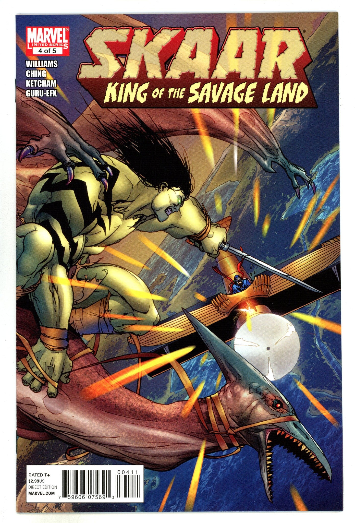 Skaar: King of the Savage Land 4 High Grade (2011) 