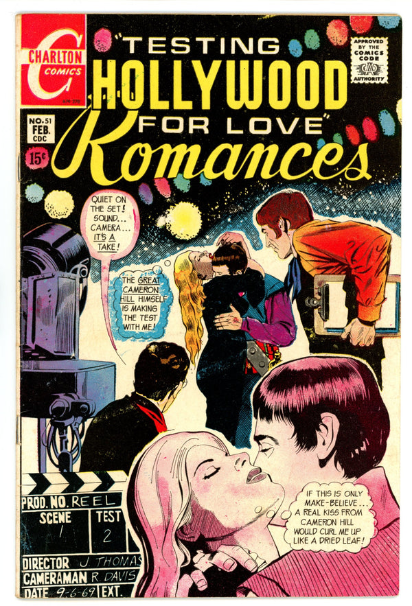 Hollywood Romances 51 VG/FN (5.0) (1970)