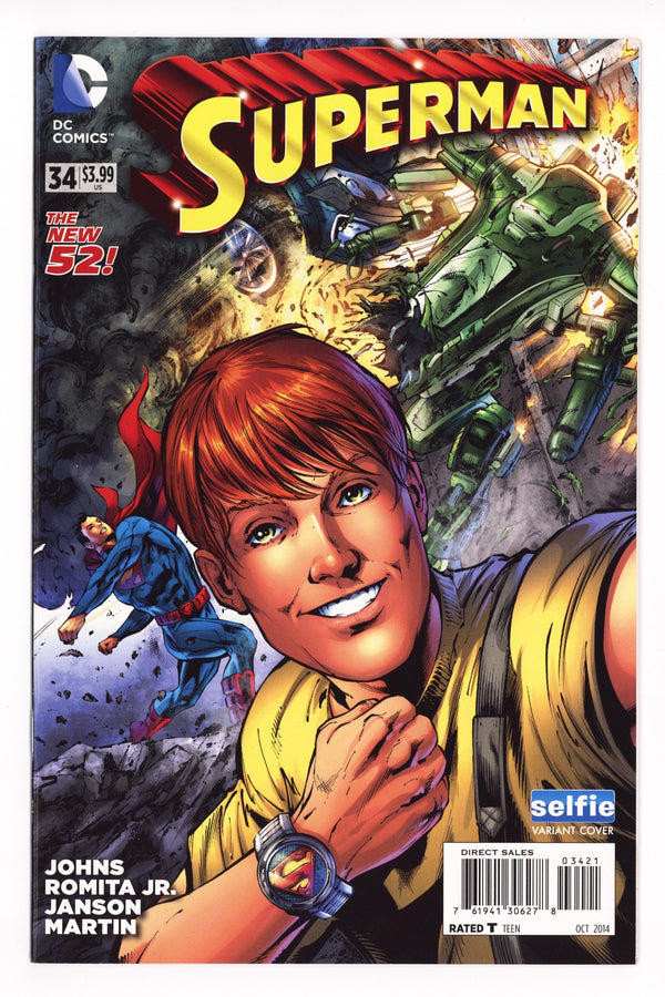 Superman Vol 3 34 High Grade (2014) Edwards Variant