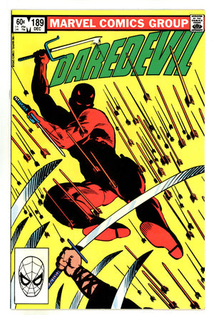 Daredevil Vol 1 189 Mid Grade (1982) 