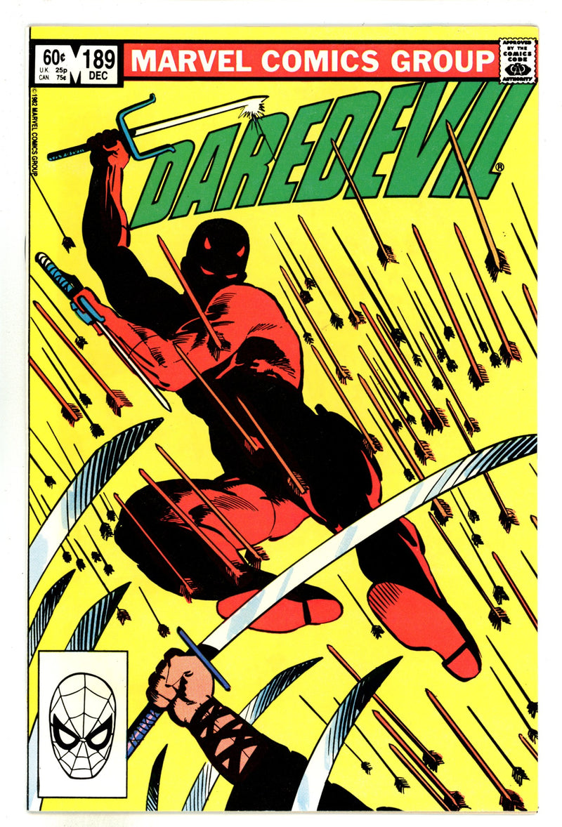 Daredevil Vol 1 189 Mid Grade (1982) 