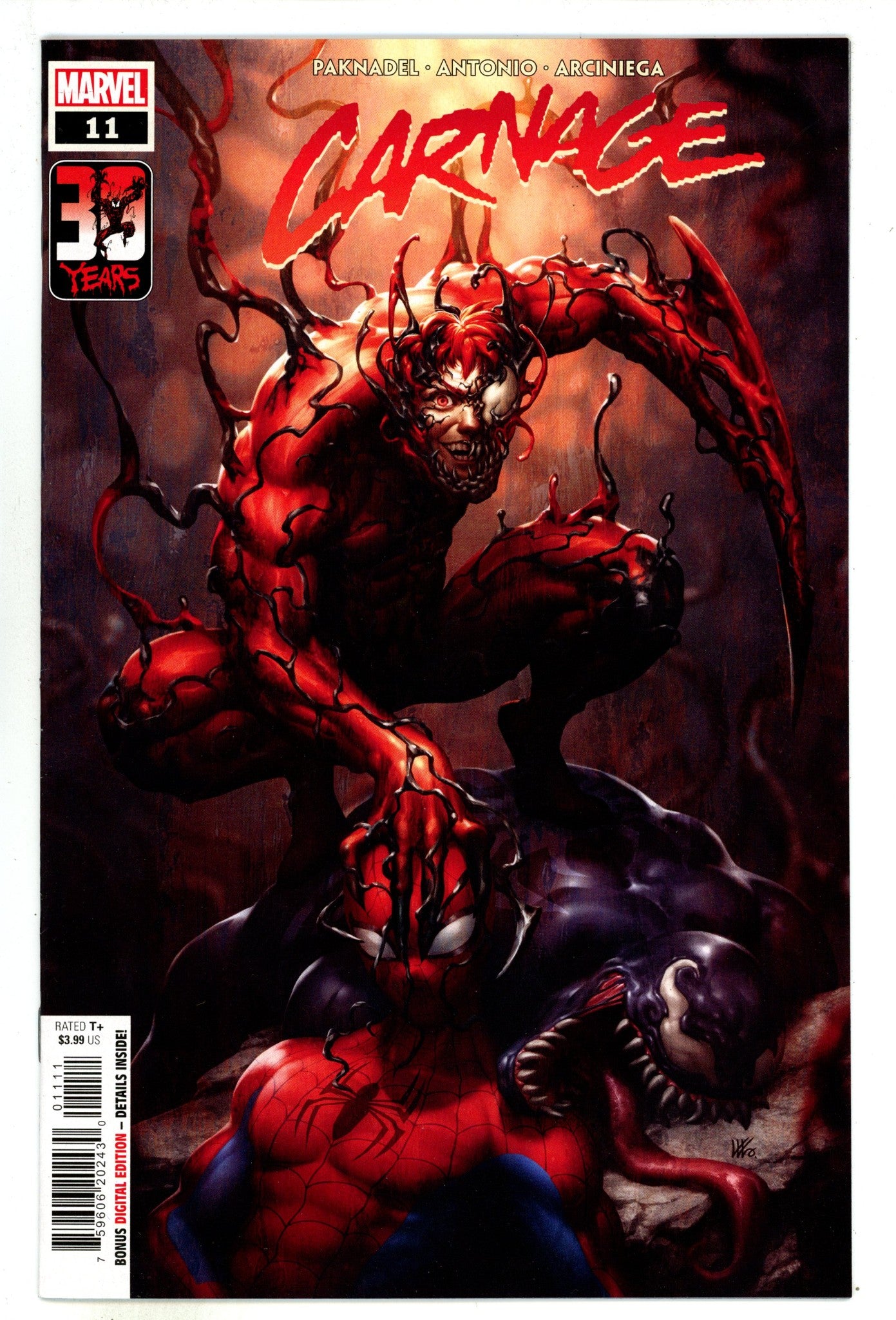 Carnage Vol 3 11 High Grade (2023) 