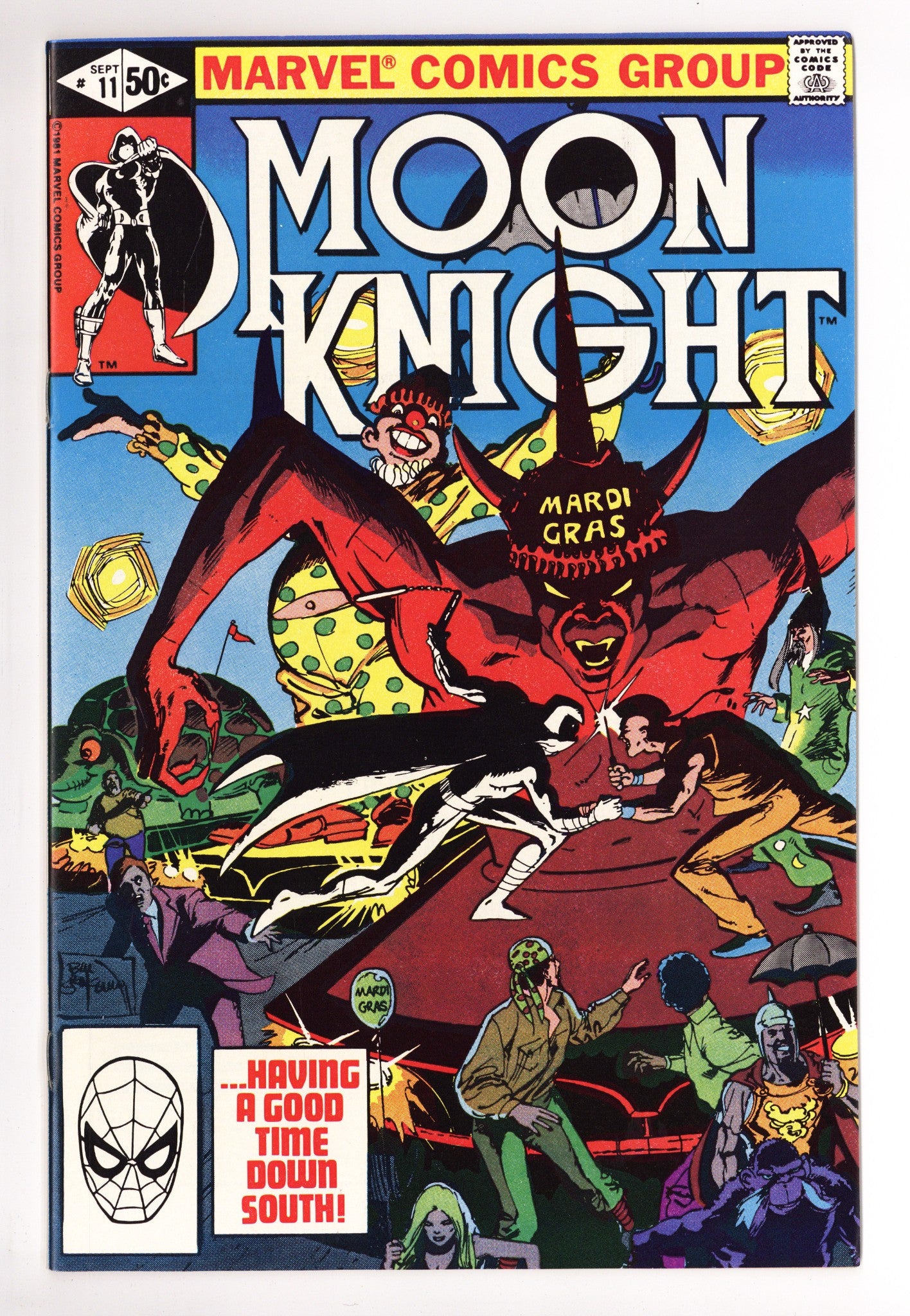 Moon Knight Vol 1 11 NM- (9.2) (1981) 