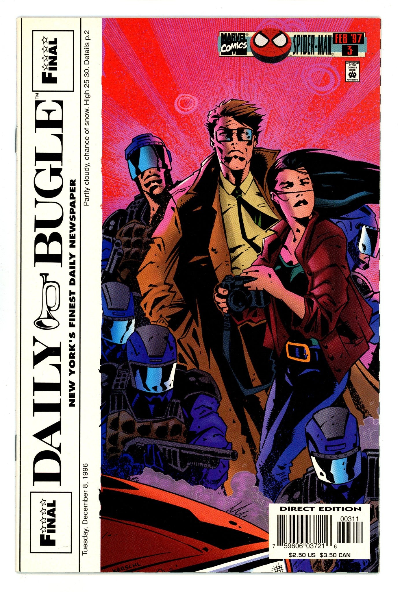 Daily Bugle  3  High Grade  (1997)  